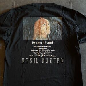 Uniqlo X Chainsaw Man Power Devil Hunter Ut Graphic T-shirt